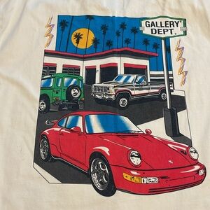 Gallery Dept Cream T-Shirt for Men